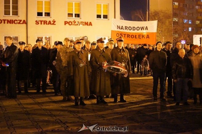 Miejskie obchody Narodowego Dnia Pamięcie Żołnierzy Wyklętych w Ostrołęce [01.03.2017] - zdjęcie #13 - eOstroleka.pl