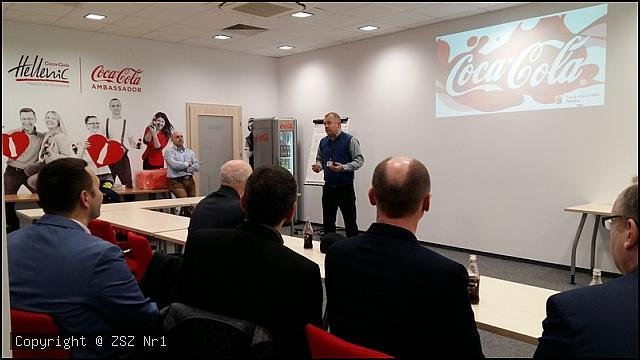 Uczniowie ZSZ 1 z wizytą w Coca-Coli [21.03.2017] - zdjęcie #5 - eOstroleka.pl