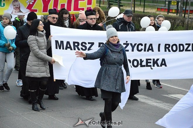 Marsz dla Życia i Rodziny w Ostrołęce [25.03.2017] - zdjęcie #9 - eOstroleka.pl