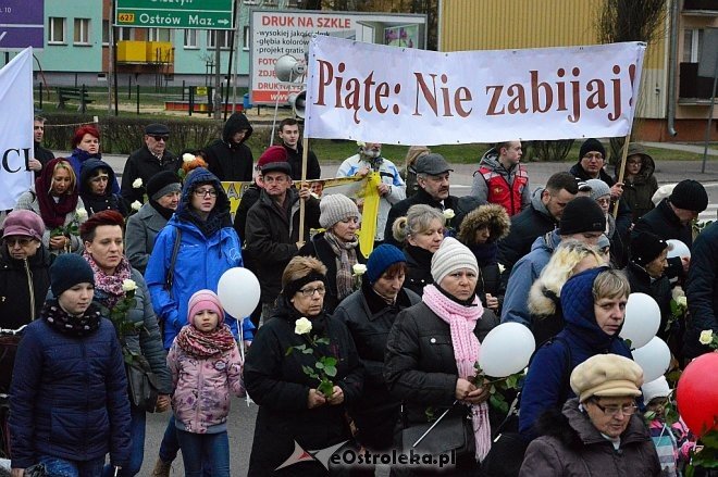 Marsz dla Życia i Rodziny w Ostrołęce [25.03.2017] - zdjęcie #27 - eOstroleka.pl