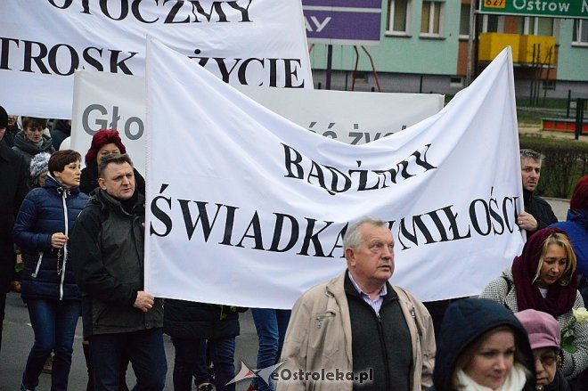 Marsz dla Życia i Rodziny w Ostrołęce [25.03.2017] - zdjęcie #29 - eOstroleka.pl