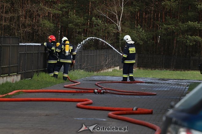 Ćwiczenia ratowniczo-gaśnicze w Nowej Wsi Zachodniej [06.04.2017] - zdjęcie #43 - eOstroleka.pl