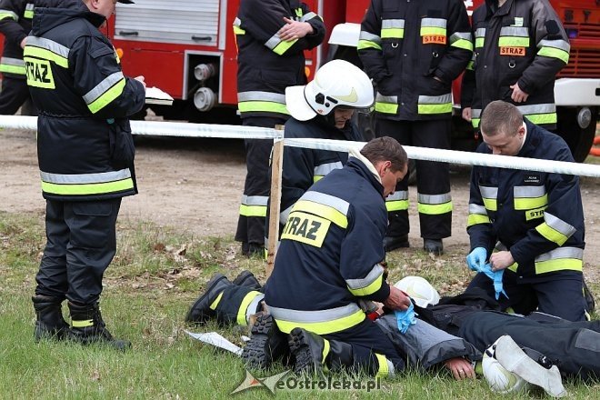 Ćwiczenia pożarowe w Lipiance [26.04.2017] - zdjęcie #13 - eOstroleka.pl