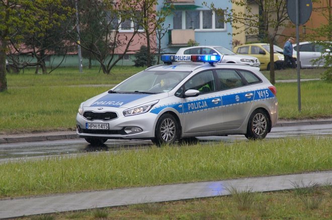 Wypadek na ulicy Steyera w Ostrołęce [28.04.2017] - zdjęcie #4 - eOstroleka.pl