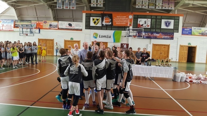 Koszykarki Unii Basket Ostrołęka na turnieju w Łomży - zdjęcie #6 - eOstroleka.pl