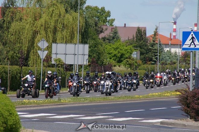 Motoserce 2017 - parada motocykli ulicami Ostrołęki [27.05.2017] - zdjęcie #1 - eOstroleka.pl