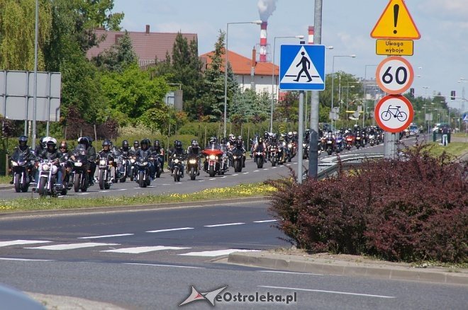 Motoserce 2017 - parada motocykli ulicami Ostrołęki [27.05.2017] - zdjęcie #3 - eOstroleka.pl