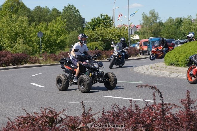 Motoserce 2017 - parada motocykli ulicami Ostrołęki [27.05.2017] - zdjęcie #10 - eOstroleka.pl