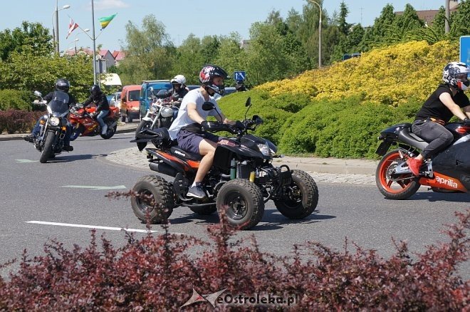 Motoserce 2017 - parada motocykli ulicami Ostrołęki [27.05.2017] - zdjęcie #11 - eOstroleka.pl