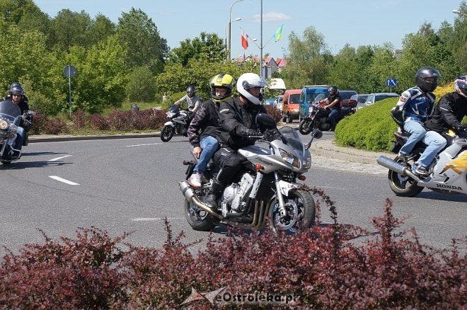 Motoserce 2017 - parada motocykli ulicami Ostrołęki [27.05.2017] - zdjęcie #25 - eOstroleka.pl