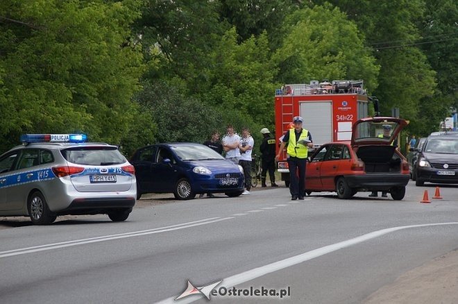 Ostrołęka: Wypadek na Stacha Konwy [10.06.2017] - zdjęcie #2 - eOstroleka.pl