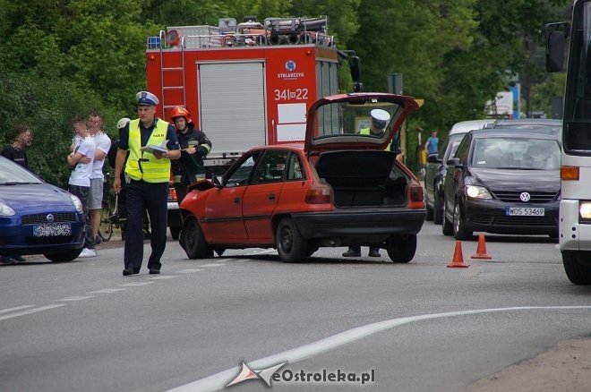 Ostrołęka: Wypadek na Stacha Konwy [10.06.2017] - zdjęcie #3 - eOstroleka.pl