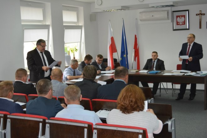XL sesja Rady Gminy Łyse [05.09.2017] - zdjęcie #1 - eOstroleka.pl