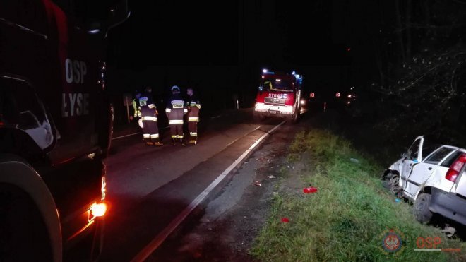 Wypadek w miejscowości Dęby [10.09.2017] - zdjęcie #11 - eOstroleka.pl