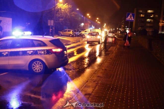 Potrącenie pieszej przy ulicy Goworowskiej w Ostrołęce [05.10.2017] - zdjęcie #1 - eOstroleka.pl
