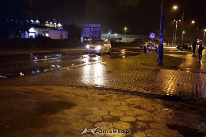Potrącenie pieszej przy ulicy Goworowskiej w Ostrołęce [05.10.2017] - zdjęcie #11 - eOstroleka.pl