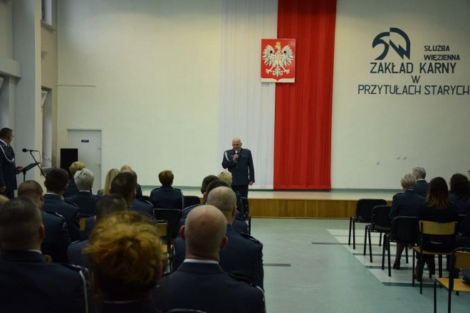 Awanse zawodowe dla funkcjonariuszy z Zakładu Karnego w Przytułach Starych [ZDJĘCIA] - zdjęcie #1 - eOstroleka.pl