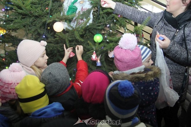 Przedszkolaki stroiły choinkę w „Handlowcu” [ZDJĘCIA] - zdjęcie #63 - eOstroleka.pl