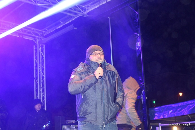 Koncert Cleo i pokaz laserowy - tak Łomża przywitała Nowy Rok [02.01.2018] - zdjęcie #14 - eOstroleka.pl
