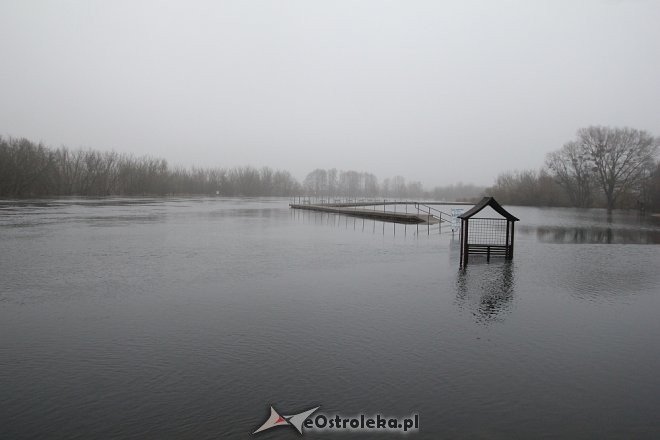 Poziom wody w Narwi wciąż wysoki [ZDJĘCIA] - zdjęcie #8 - eOstroleka.pl