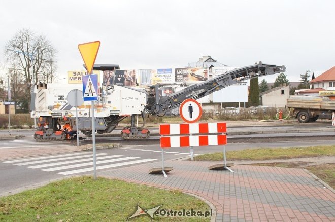 Na dobre ruszyła przebudowa ulicy Witosa [04.01.2018] - zdjęcie #1 - eOstroleka.pl