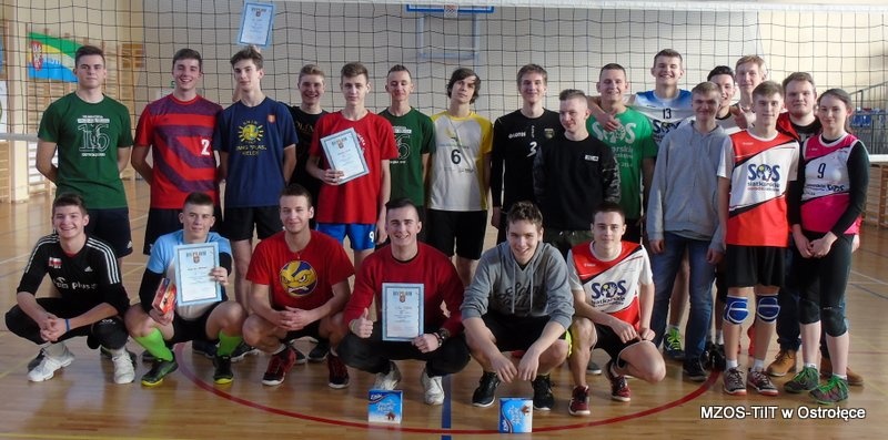 Turniej dzikich drużyn w siatkówkę [16.01.2018] - zdjęcie #7 - eOstroleka.pl