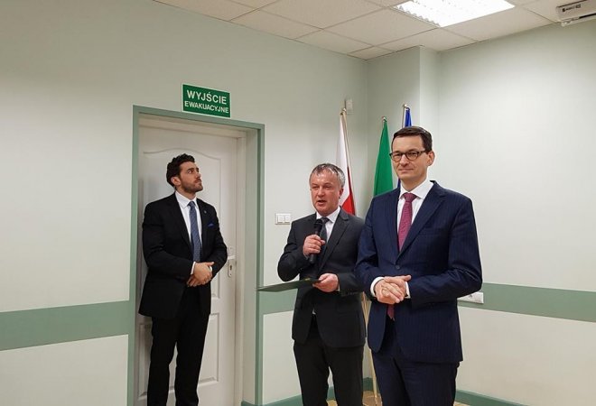 Premier Morawiecki spotkał się z ostrołęckimi kombatantami [19.01.2018] - zdjęcie #1 - eOstroleka.pl