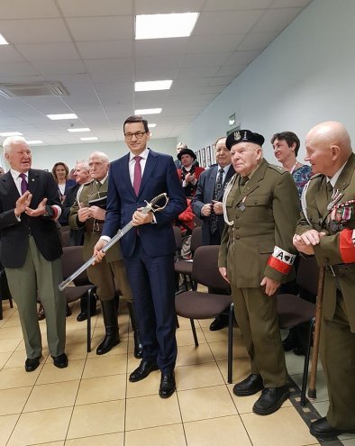 Premier Morawiecki spotkał się z ostrołęckimi kombatantami [19.01.2018] - zdjęcie #15 - eOstroleka.pl