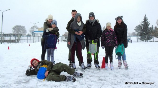 Ferie zimowe z MZOS-TiIT - konkursy na lodzie - zdjęcie #1 - eOstroleka.pl
