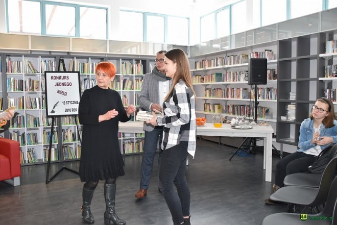 Konkurs Jednego Wiersza w kadzidlańskiej bibliotece [29.01.2018] - zdjęcie #38 - eOstroleka.pl