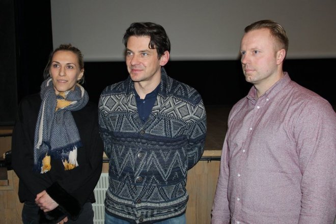 Projekcja filmu „Wyklęty” i spotkanie z aktorem oraz producentem Marcinem Kwaśnym [27.02.2018] - zdjęcie #26 - eOstroleka.pl