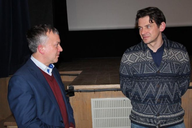 Projekcja filmu „Wyklęty” i spotkanie z aktorem oraz producentem Marcinem Kwaśnym [27.02.2018] - zdjęcie #36 - eOstroleka.pl