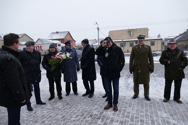 Obchody Dnia Pamięci Żołnierzy Wyklętych w Myszyńcu [02.03.2018] - zdjęcie #1 - eOstroleka.pl