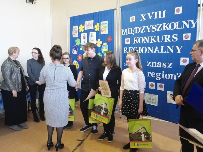 XVIII konkurs wiedzy o regionie w Szkole Podstawowej nr 3 w Ostrołęce [24.03.2018] - zdjęcie #36 - eOstroleka.pl