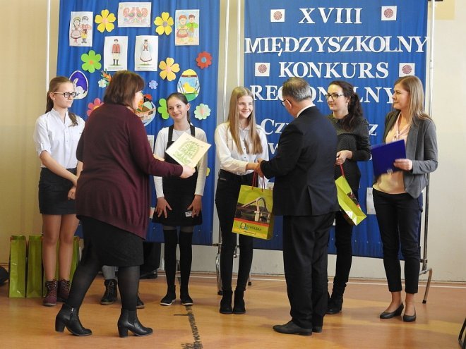 XVIII konkurs wiedzy o regionie w Szkole Podstawowej nr 3 w Ostrołęce [24.03.2018] - zdjęcie #45 - eOstroleka.pl