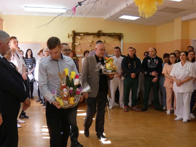 Spotkanie wielkanocne w Domu Pomocy Społecznej w Ostrołęce [02.04.2018] - zdjęcie #12 - eOstroleka.pl