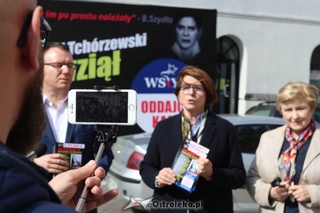 Konwój wstydu w Ostrołęce [05.04.2018] - zdjęcie #9 - eOstroleka.pl
