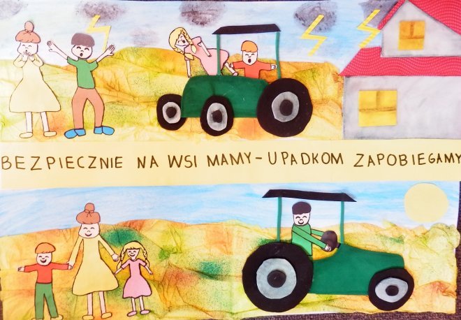 Konkurs plastyczny „Bezpiecznie na wsi mamy – upadkom zapobiegamy” rozstrzygnięty [13.04.2018] - zdjęcie #7 - eOstroleka.pl