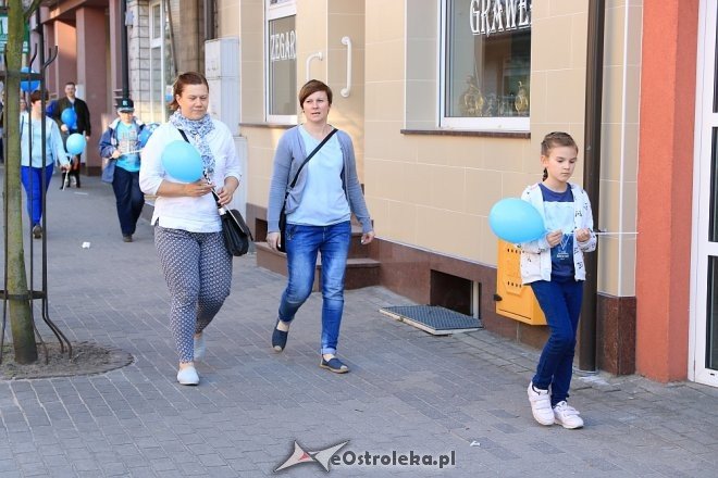 Niebieski Marsz ulicami Ostrołęki [14.04.2018] - zdjęcie #6 - eOstroleka.pl