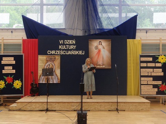 VI Dzień Kultury Chrześcijańskiej w SP w Białobieli [28.04.2018] - zdjęcie #2 - eOstroleka.pl