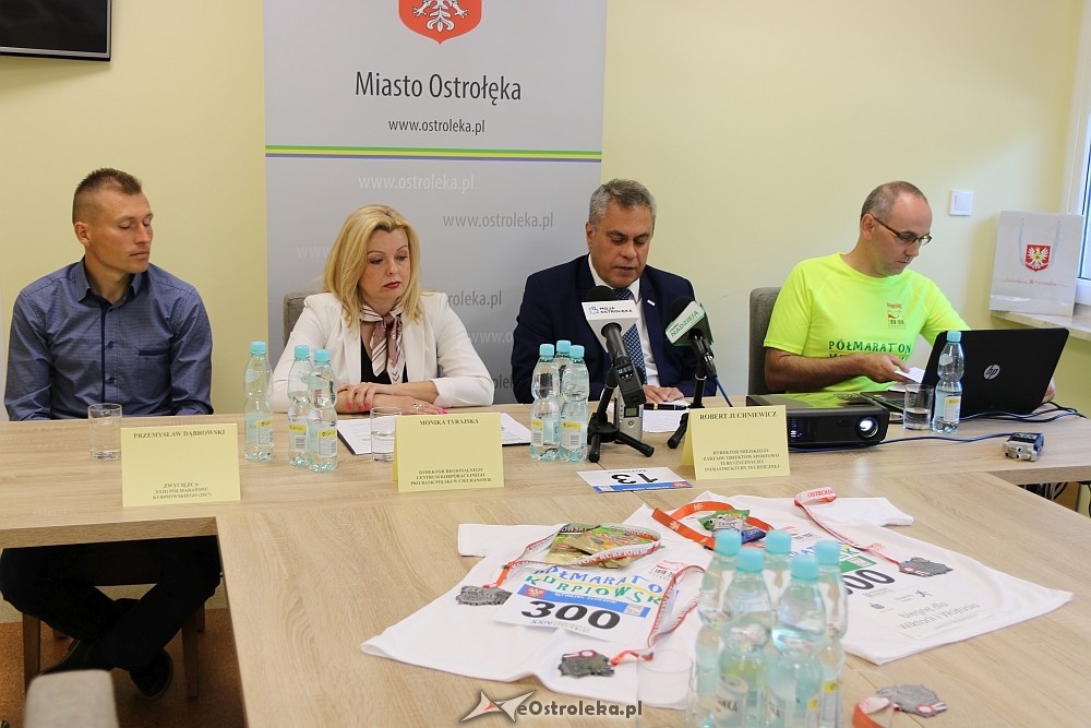 Połmaraton Kurpiowski 2018 - konferencja prasowa [23.05.2018] - zdjęcie #5 - eOstroleka.pl
