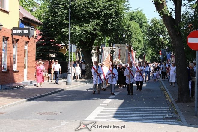 Procesja Bożego Ciała w parafi pw. św. Antoniego w Ostrołęce [31.05.2018] - zdjęcie #2 - eOstroleka.pl
