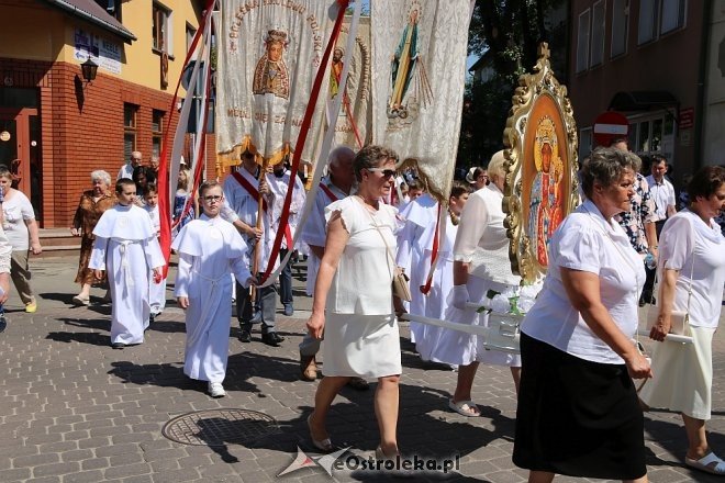 Procesja Bożego Ciała w parafi pw. św. Antoniego w Ostrołęce [31.05.2018] - zdjęcie #12 - eOstroleka.pl