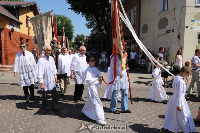 Procesja Bożego Ciała w parafi pw. św. Antoniego w Ostrołęce [31.05.2018] - zdjęcie #19 - eOstroleka.pl