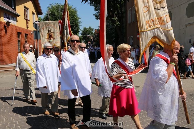 Procesja Bożego Ciała w parafi pw. św. Antoniego w Ostrołęce [31.05.2018] - zdjęcie #22 - eOstroleka.pl