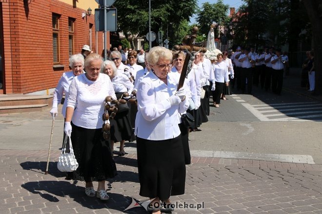Procesja Bożego Ciała w parafi pw. św. Antoniego w Ostrołęce [31.05.2018] - zdjęcie #24 - eOstroleka.pl