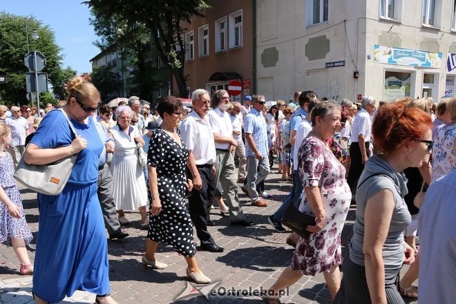 Procesja Bożego Ciała w parafi pw. św. Antoniego w Ostrołęce [31.05.2018] - zdjęcie #71 - eOstroleka.pl