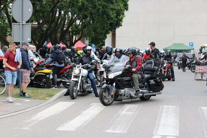 Motoserce 2018: Parada motocykli ulicami Ostrołęki [02.06.2018] - zdjęcie #1 - eOstroleka.pl