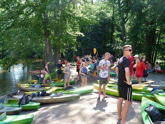 Spływ kajakowy uczniów z ZSZ nr 2 [04.06.2018] - zdjęcie #41 - eOstroleka.pl