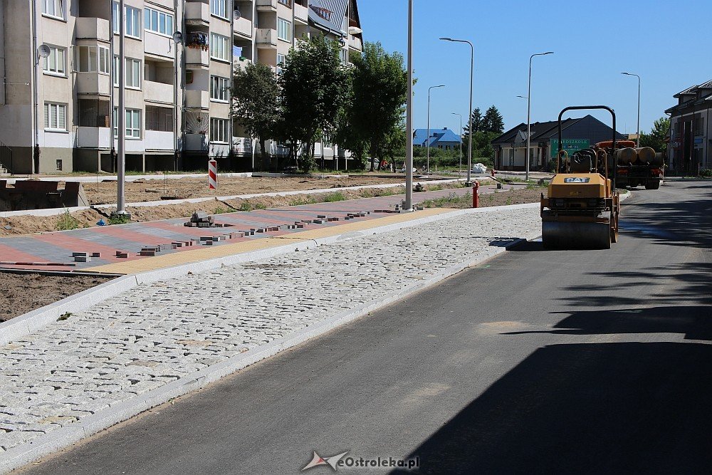 Budowa ulicy Dobrzańskiego [14.06.2018] - zdjęcie #12 - eOstroleka.pl